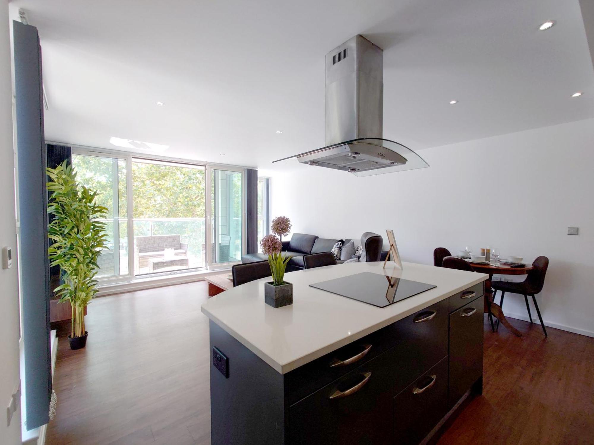 Fully Serviced Two Bed Apartment By Excel & O2 Londen Buitenkant foto