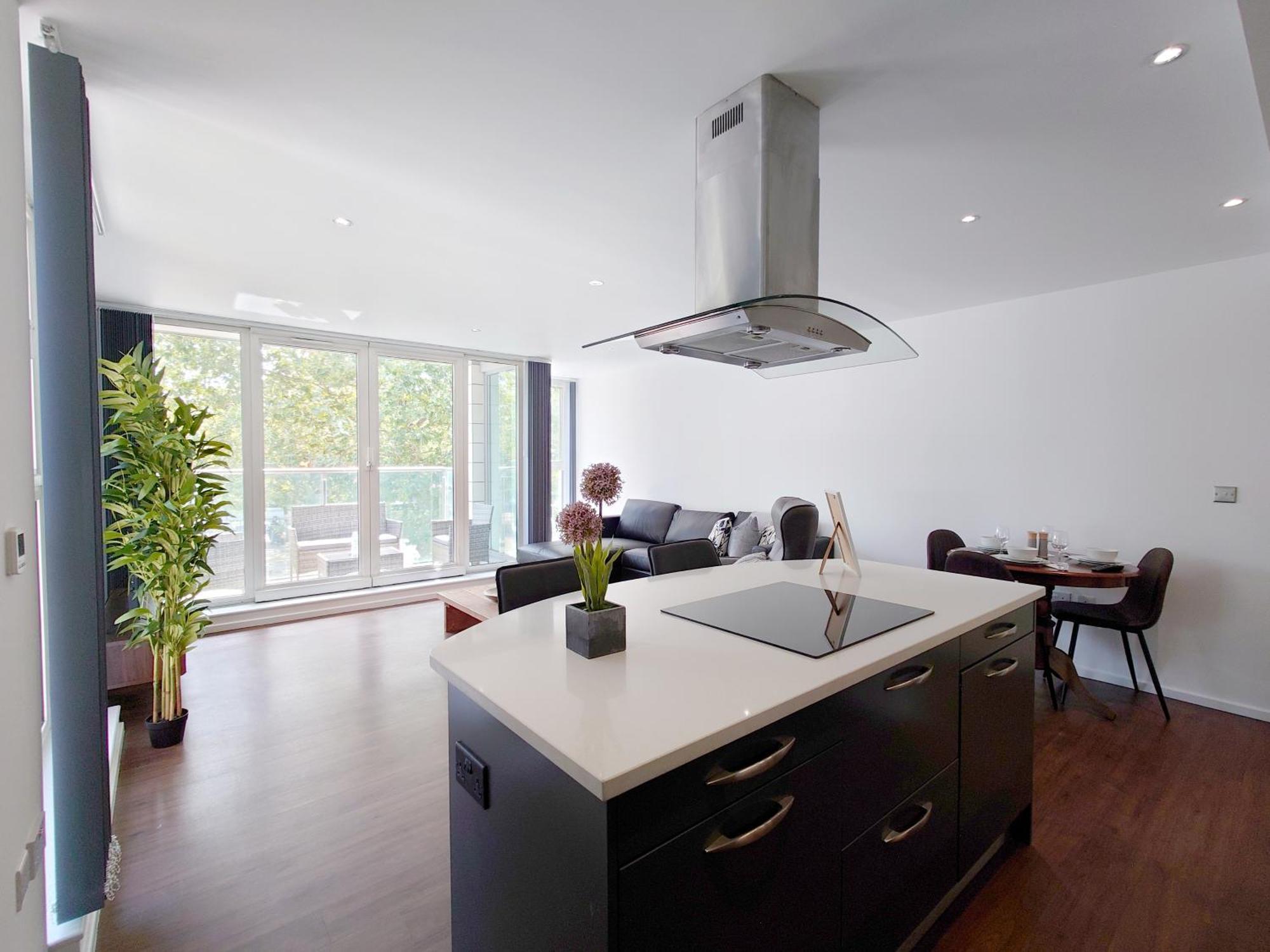 Fully Serviced Two Bed Apartment By Excel & O2 Londen Buitenkant foto